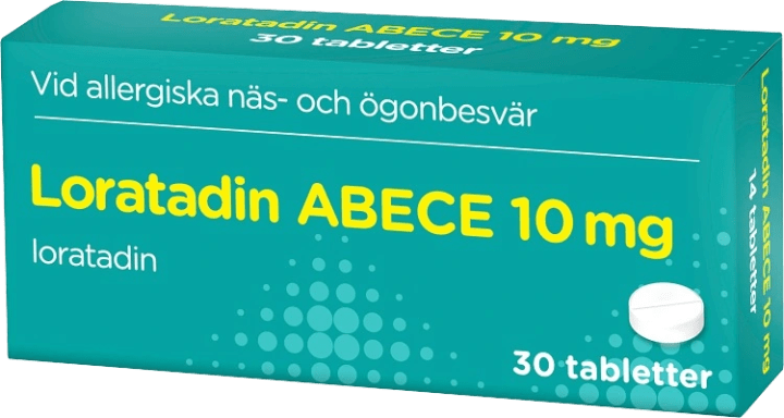 Loratadin ABECE Tablett 10 mg 30 st ABECE