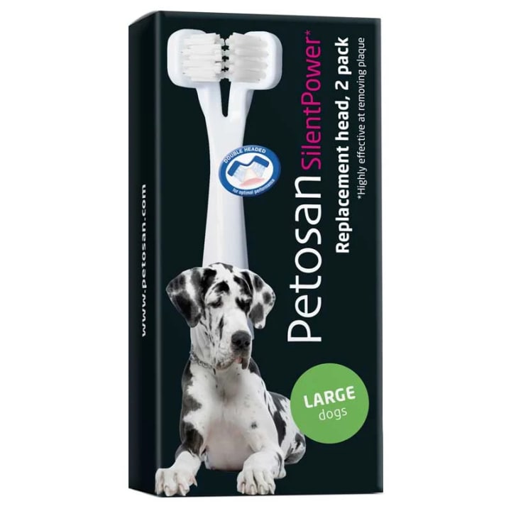 Petosan Refill Borsthuvud Elektrisk Tandborste L 2 st Petosan