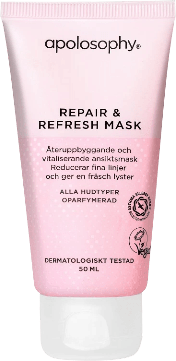 Apolosophy Face Repair & Refresh Mask Oparfymerad 50 ml Apolosophy