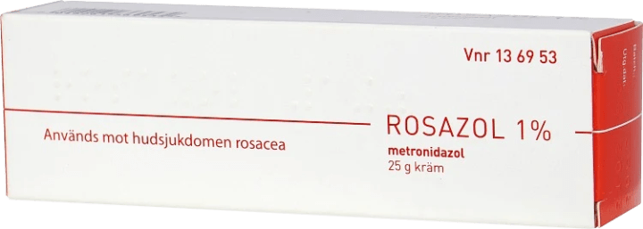 Rosazol kräm 1% 25 g Rosazol