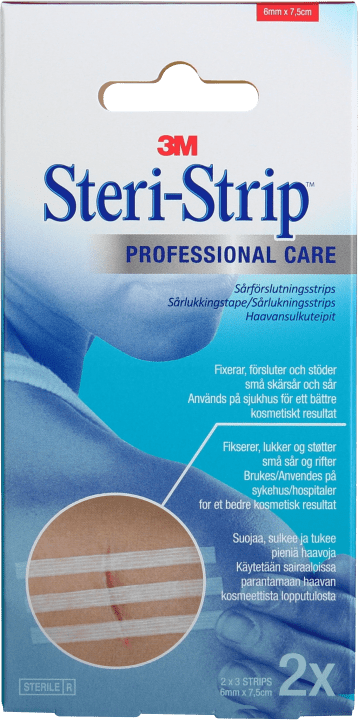 3M Steri-Strip suturtejp 6 x 75 mm 6 st Steri-strip