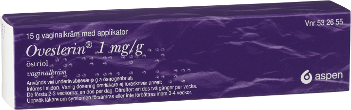 Ovesterin vaginalkräm 1 mg/g 1x15 g Ovesterin