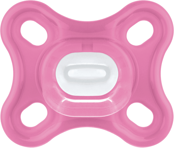 MAM Comfort Newborn napp 1-pack Pink Mam