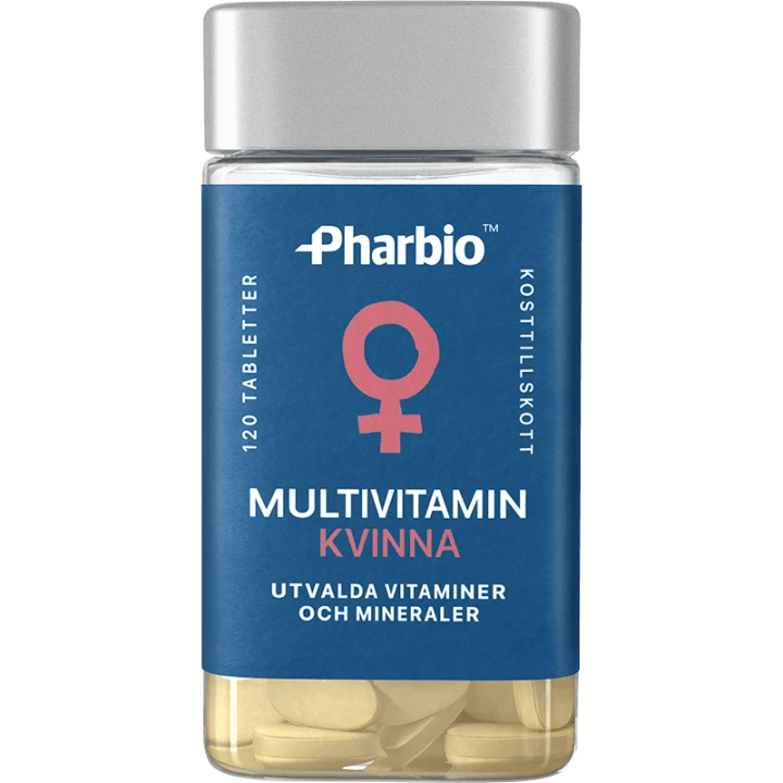Pharbio Multivitamin Kvinna 120 st Pharbio