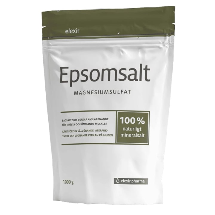 Elexir Epsomsalt 1000 gram Elexir Pharma