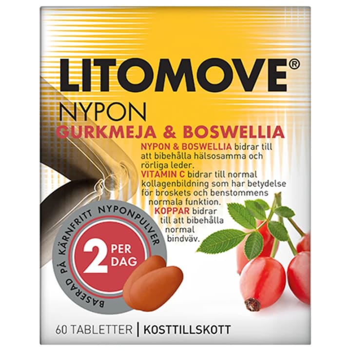 Litomove Gurkmeja & Boswellia Tablett 60 st Litomove