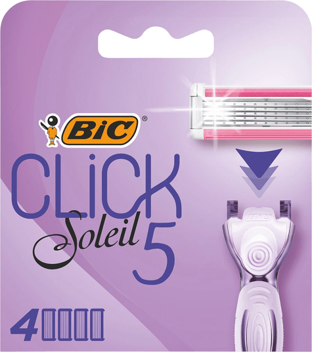 BIC Soleil Click 5 rakbladsrefill 4 st BIC