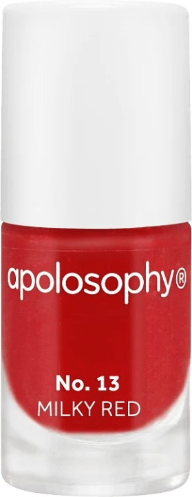 Apolosophy Nail Polish 4,5 ml Milky Red Apolosophy