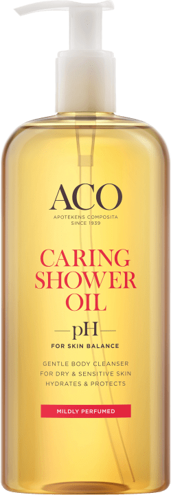 ACO Caring Shower Oil parfymerad 400 ml ACO