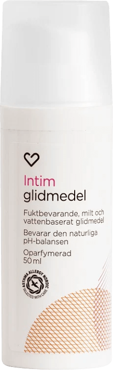 Hjärtats Intim Vattenbaserat glidmedel 50ml Hjärtats