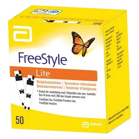 FreeStyle Lite teststickor 50 st FreeStyle
