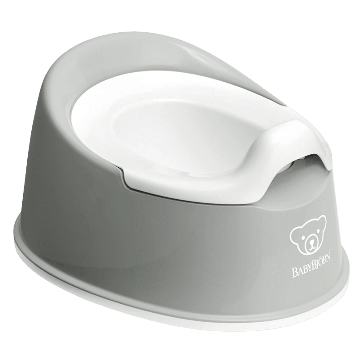 BabyBjörn Smart Potta Grå/Vit Babybjörn