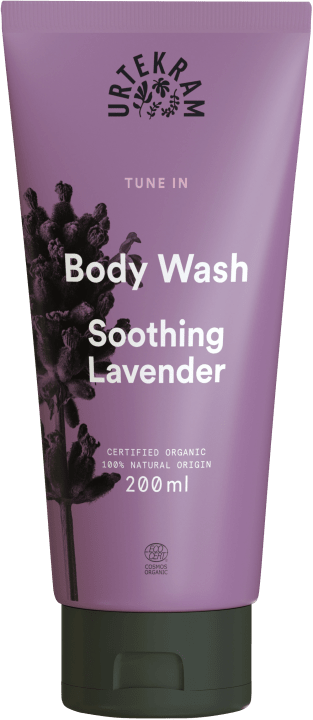 Urtekram Tune In Soothing Lavender Body Wash 200 ml Urtekram