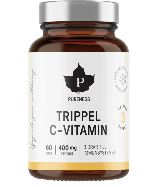 Pureness Trippel C-vitamin 60 kapslar Pureness