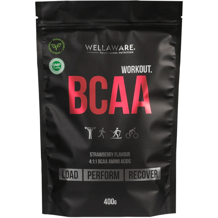 WellAware BCAA Jordgubb 400 g WellAware