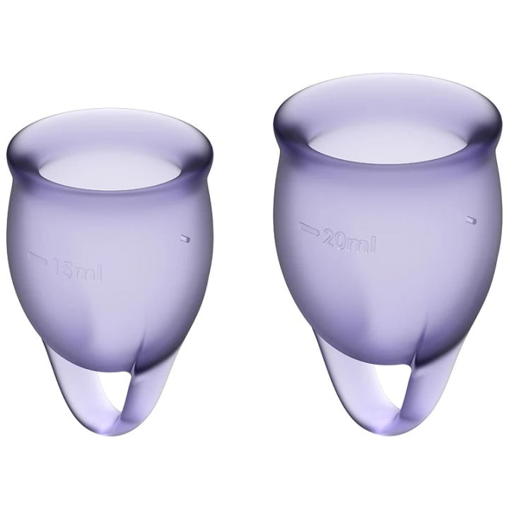 Satisfyer Feel Confident Menstrual Cup Lila Satisfyer