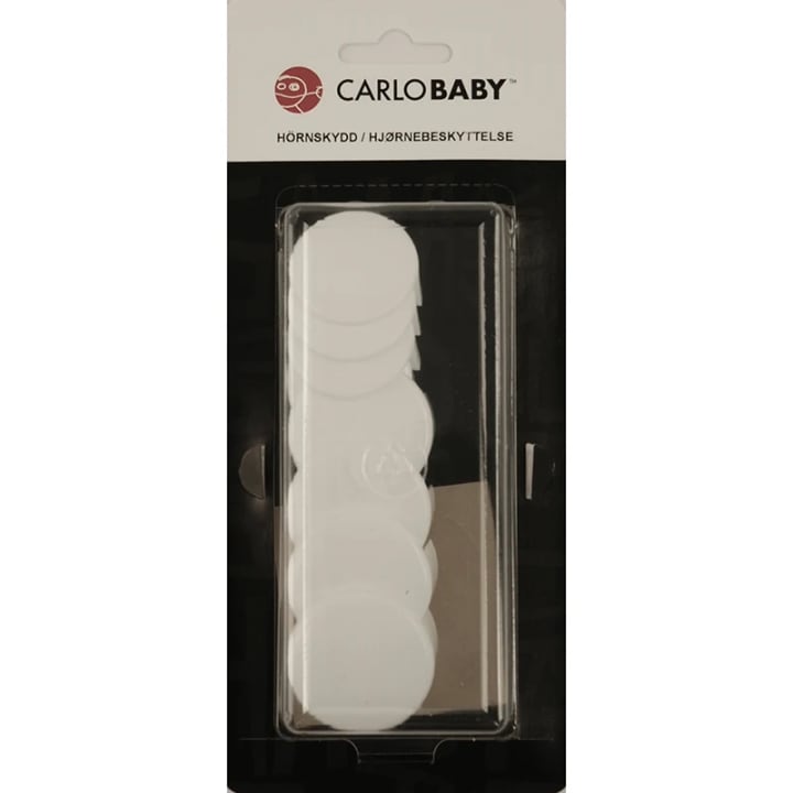 Carlobaby Hörnskydd vit 4 st Carlobaby