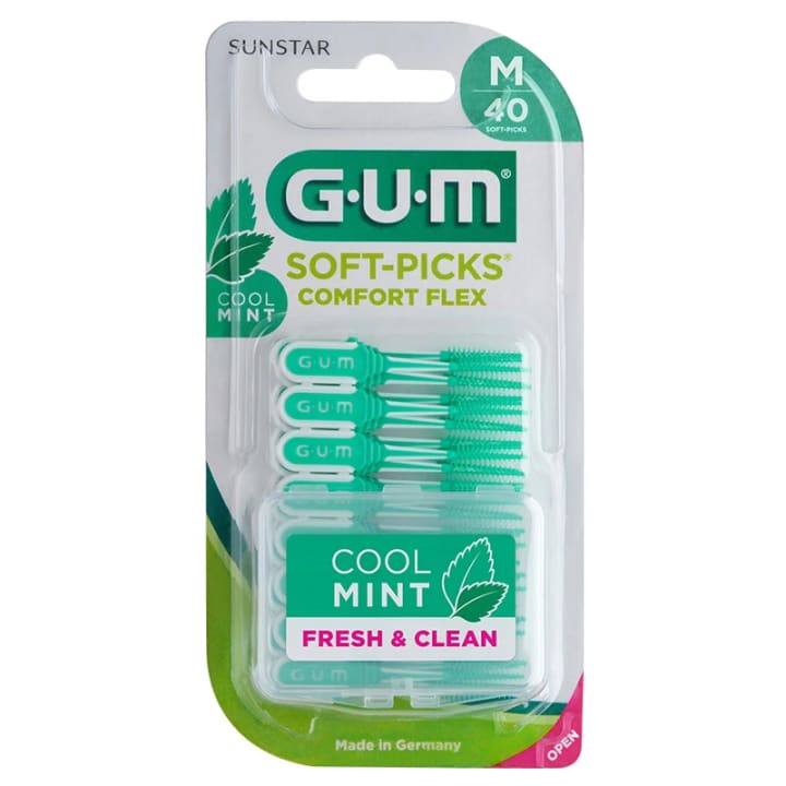 GUM Soft-Picks COMFORT FLEX Medium MINT 40 st Gum