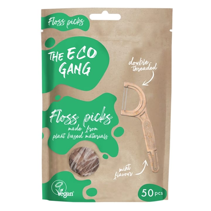 The Eco Gang Floss Picks Normal 50 st The Eco Gang