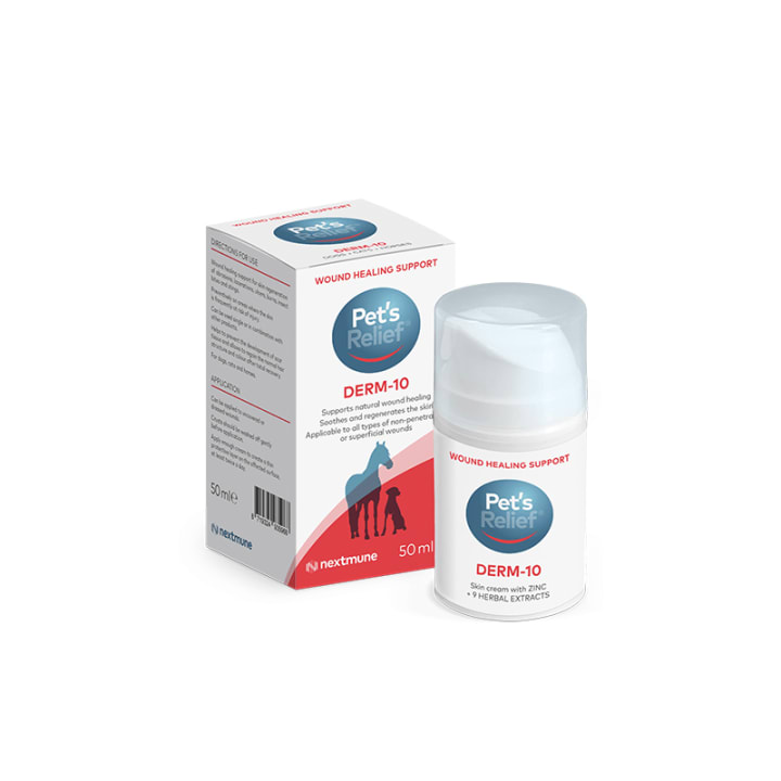 Pet's Relief Derm-10 Sårläkningskräm 50 ml Pets relief