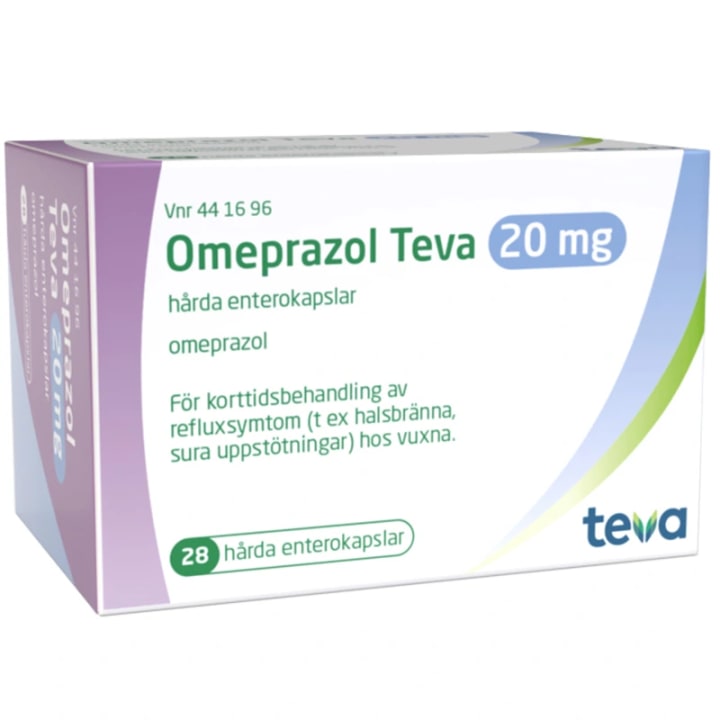 Omeprazol Teva enterokapsel 20 mg 28 st Teva