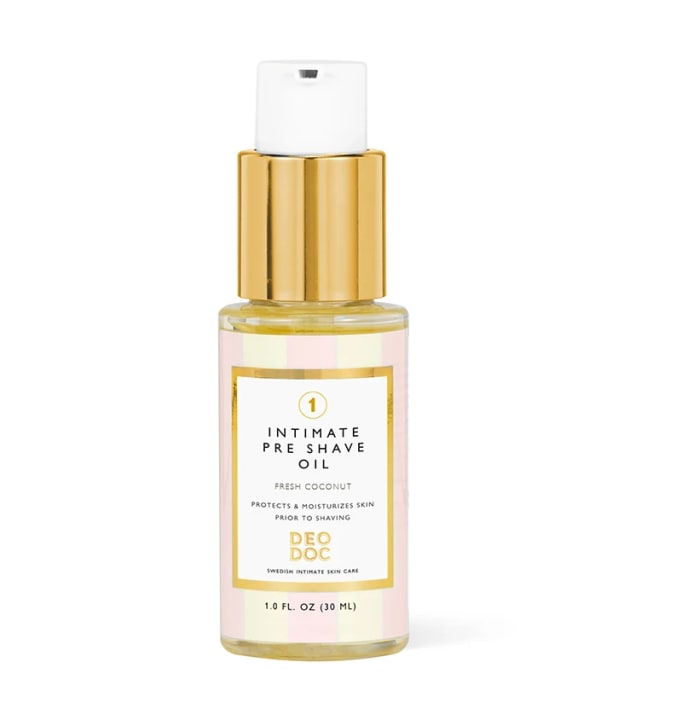 DeoDoc Intimate Pre Shave Oil Fresh Coconut 30 ml DeoDoc