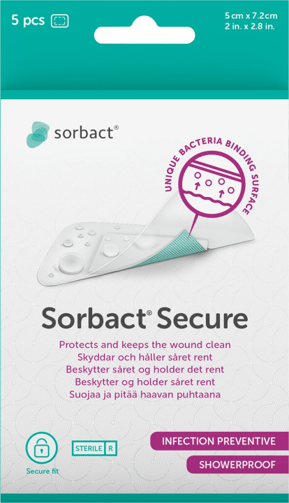 Sorbact Secure 5x7.2 cm Sorbact