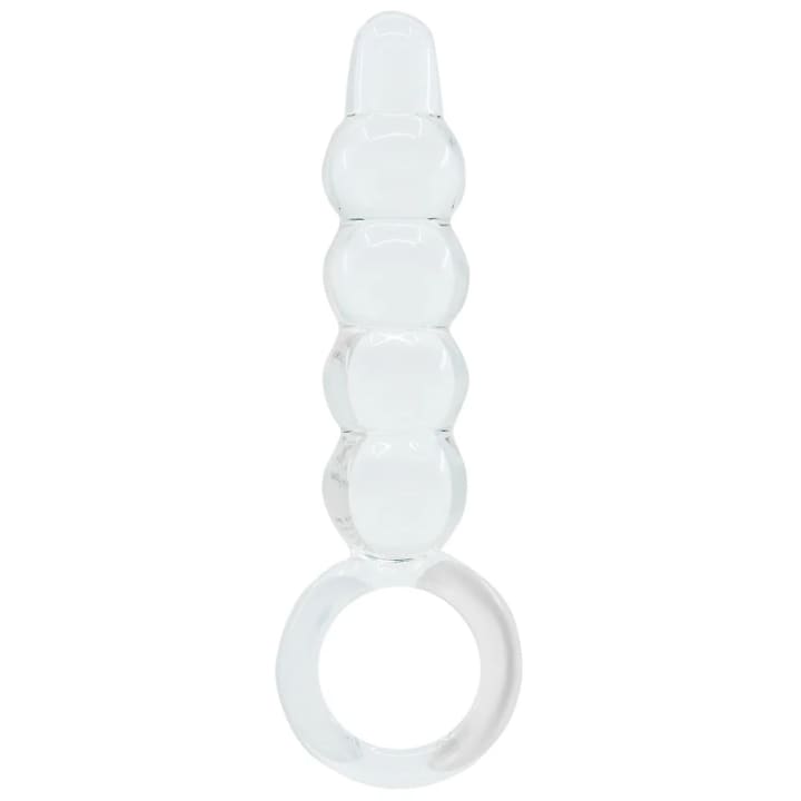 Glassy Clear Bubble Plug 20 cm Glassyclear