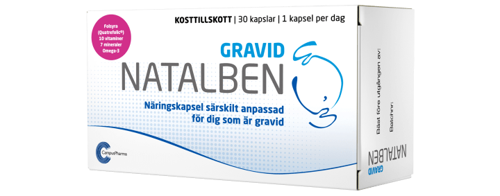 Natalben Gravid 30 st kapslar Natalben