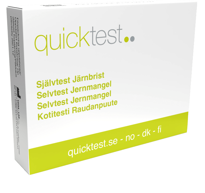 Quicktest Järnbristtest Quicktest