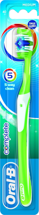 Oral-B Complete 5 Way Clean Medium Manuell Tandborste Oral-B