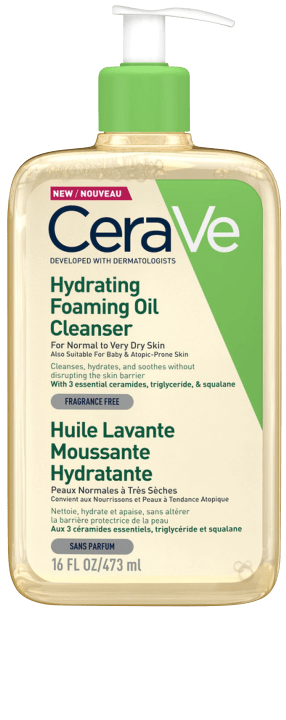 CeraVe Hydrating Foaming Oil Cleanser 473 ml Cerave