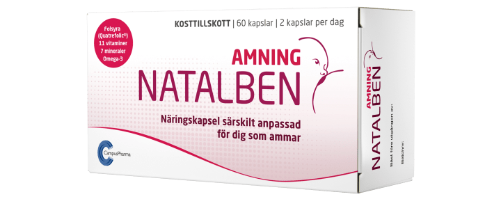 Natalben Amning 60 kapslar Natalben