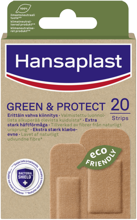 Hansaplast Green & Protect 20 strips Hansaplast