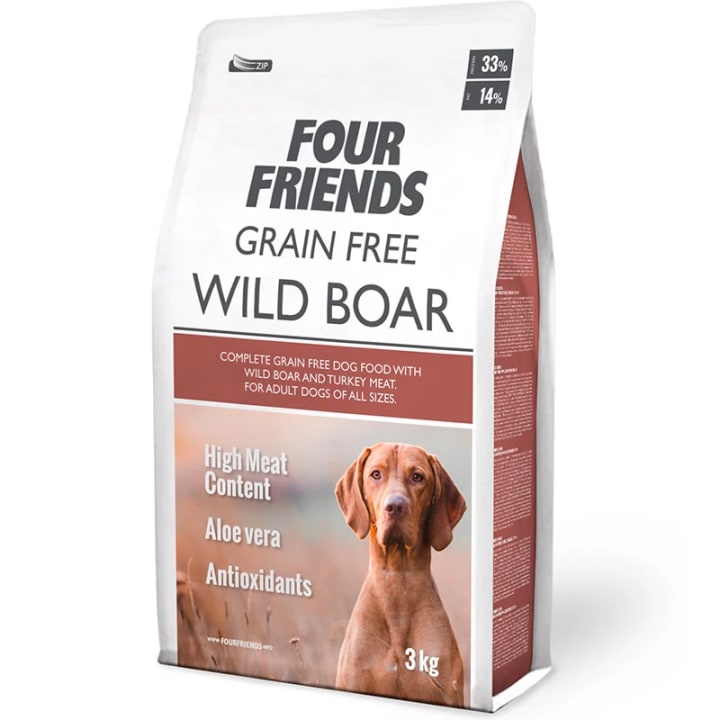 FourFriends Dog Grain Free Wild Boar 3 kg fourfriends