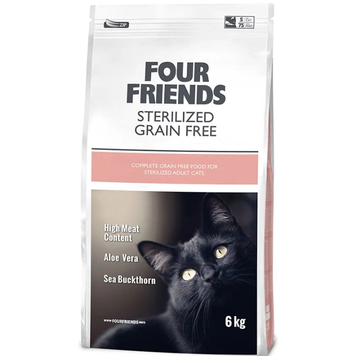 FourFriends Cat Grain Free Sterilized 6 kg fourfriends