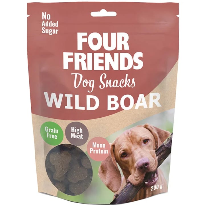 FourFriends Dog Snacks Wild Boar 200 g fourfriends