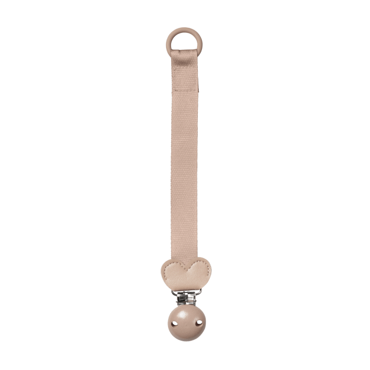 Elodie Pacifier Clip Wood Blushing Pink 0-3 år Elodie Details