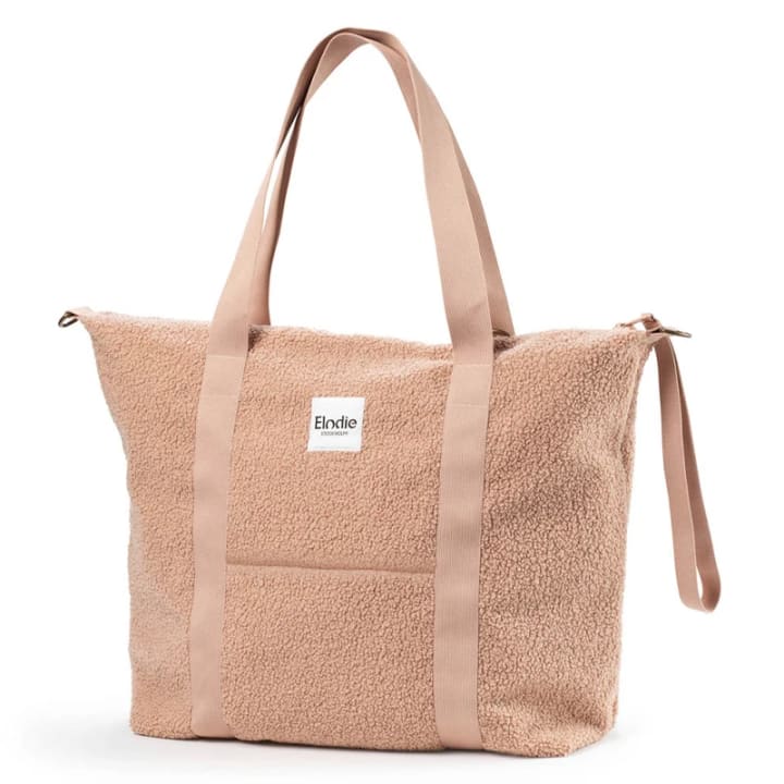 Elodie Changing Bag Pink Bouclé Elodie Details