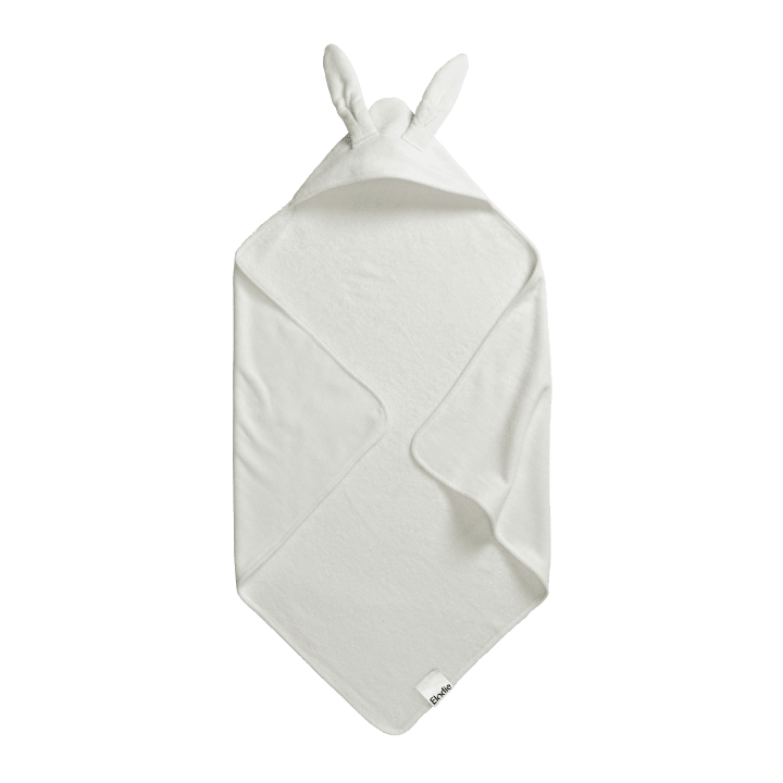 Elodie Hooded Towel Vanilla White Bunny 0-3 år Elodie Details