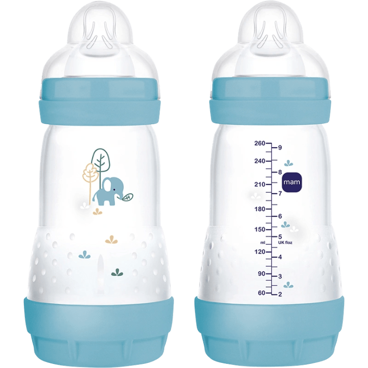 MAM Easy Start Anti-Colic Nappflaska Blå 260ml Mam
