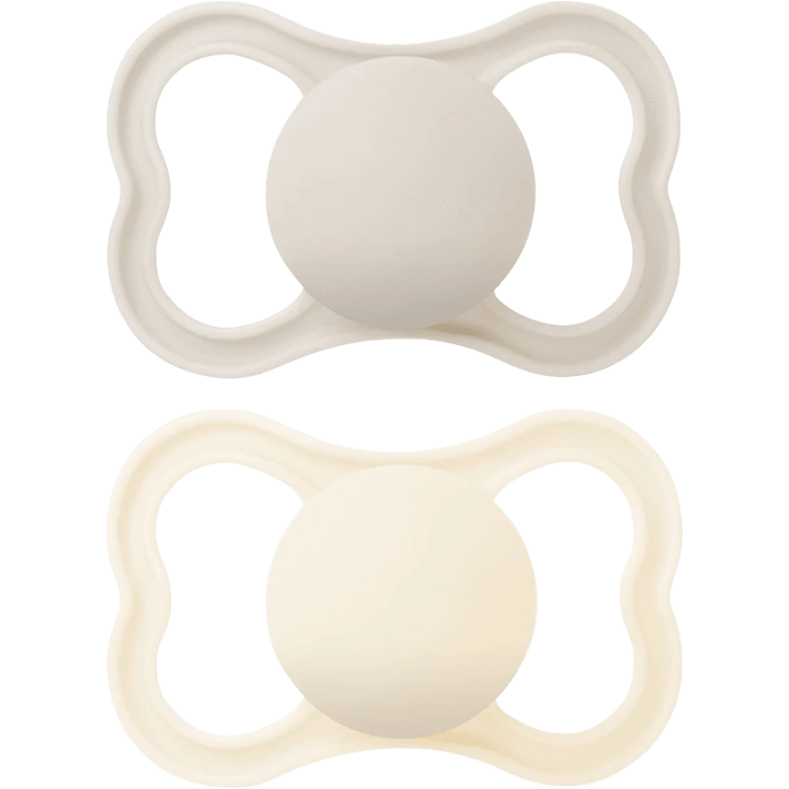 MAM Air Napp Silicone 6-16 mån 2-pack Neutral Mam