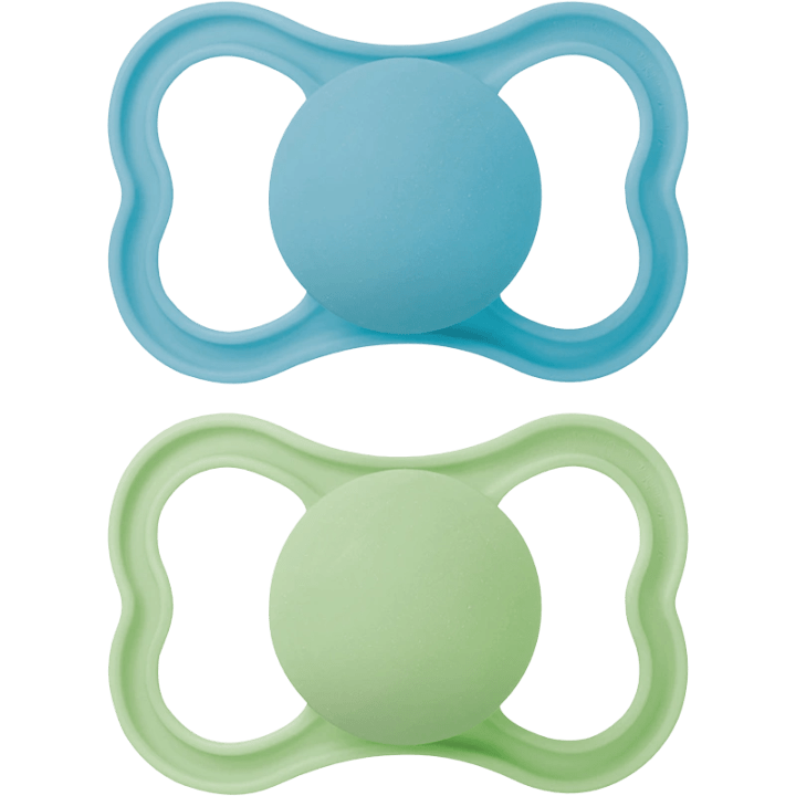MAM Air Napp Silicone 16-36 mån 2-pack Blå Mam
