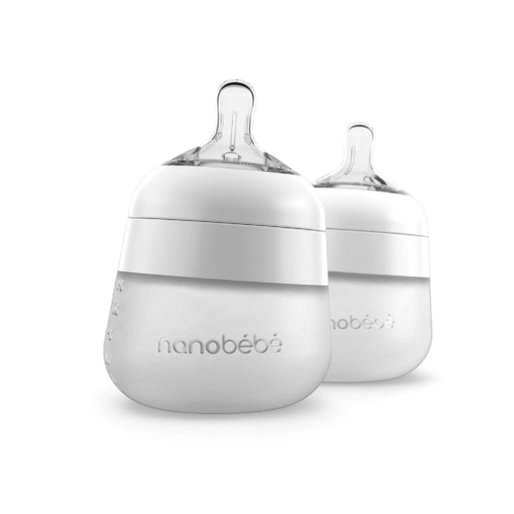 Nanobébé Flexy Silikonflaska Anti-Kolik 150 ml 2-pack Nanobébé