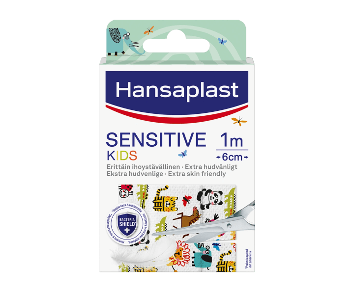 Hansaplast Sensitive Kids Plåster 1 m x 6 cm Hansaplast