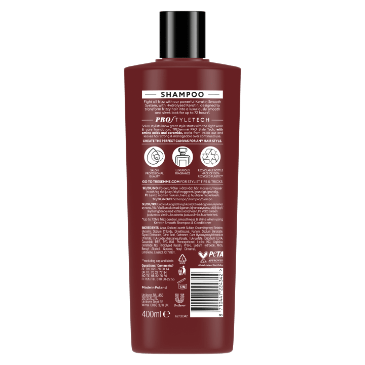 TRESemmé Shampoo Keratin Smooth 400 ml TRESemmé