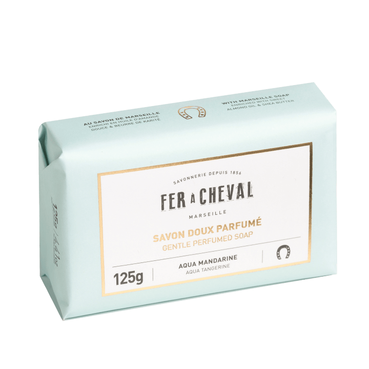 Fer à Cheval Fast Tvål Aqua Tangerine 125 g Fer a Cheval