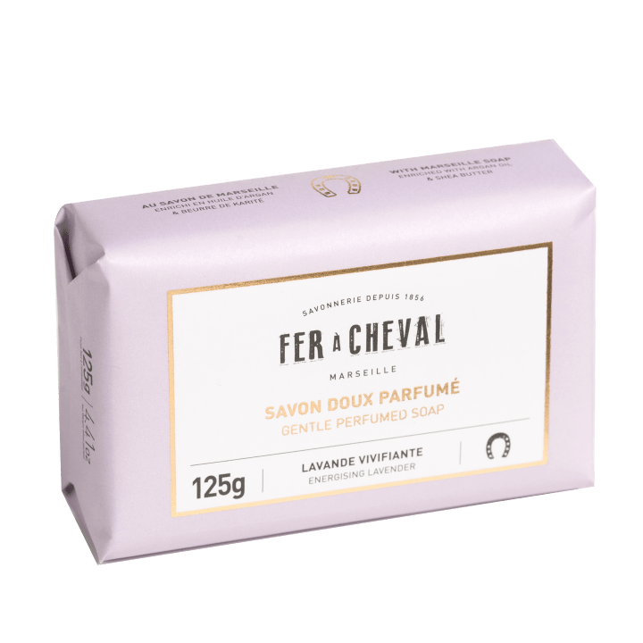 Fer à Cheval Fast Tvål Energising Lavender 125 g Fer a Cheval