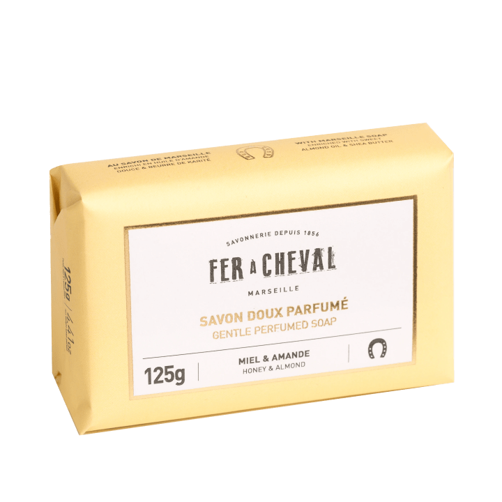 Fer à Cheval Fast Tvål Honey & Almond 125 g Fer a Cheval