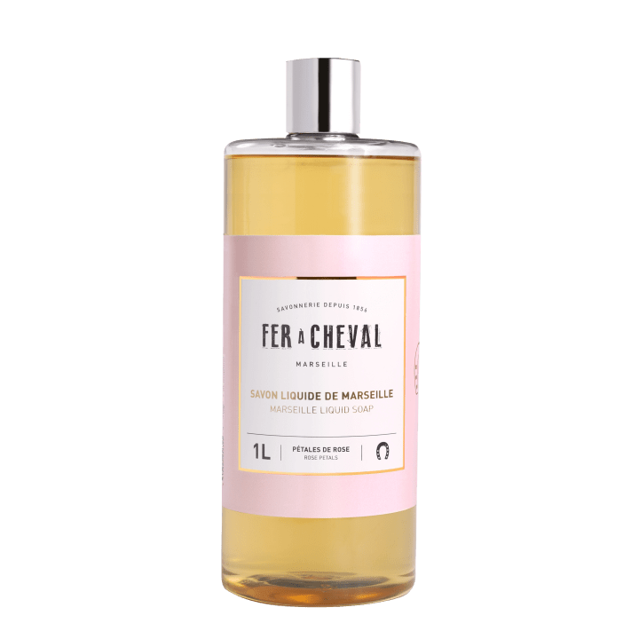 Fer à Cheval Flytande Tvål Rose Petals 1L Fer a Cheval
